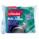 Vileda  burete de vase pure active teflon, 2 bucati