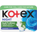 Kotex NATURAL tampoane absorbante normal, 6 bucati