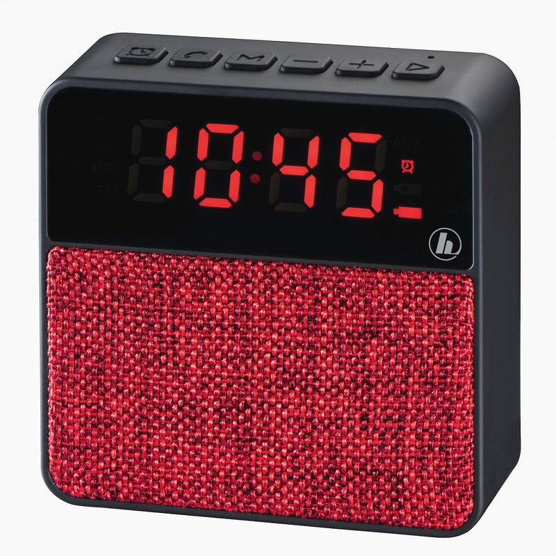 Hama Difuzor mobil Bluetooth "Pocket Clock", roșu