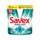 Savex detergent capsule super caps extra fresh, 15 spalari