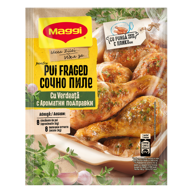 Maggi ideea zilei verdeata, 28 G