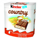 Kinder Country Schokolade mit Milch und Cerealien, 211.5g