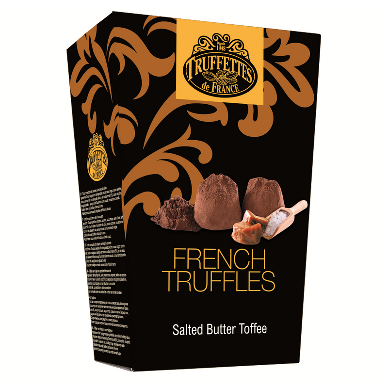 Chocmod Trufe de ciocolata frantuzesti cu bucati caramel si unt sarat, 200g