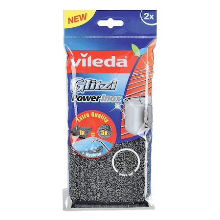 Bureti pentru inox 2 bucati Vileda Glitzi Power