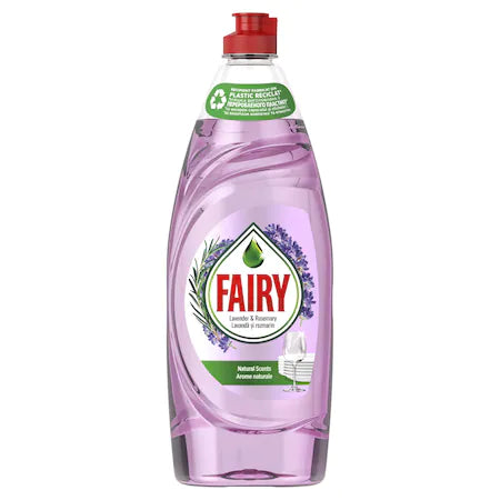 Detergent de vase Fairy Pure&Naturals Lavanda&Rozmarin, 650 ml