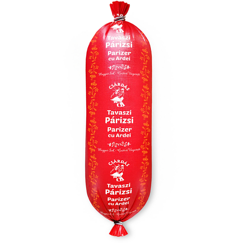 Csardas parizer cu ardei, per kg