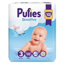 Pufies sensitive Big Pack Midi, 100 Stück