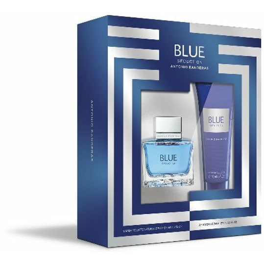 Set ANTONIO BANDERAS POWER BLUE Apa de toaleta 50ml+after shave 75ml