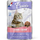 Hrana umeda pentru pisici Plaisir plic cu Somon&Cod (si pentru sterilizate), 100g