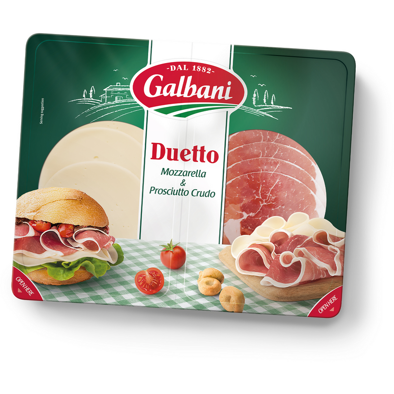 Mix Prosciutto Santa Lucia (Prosciutto&Mozarella), 100g