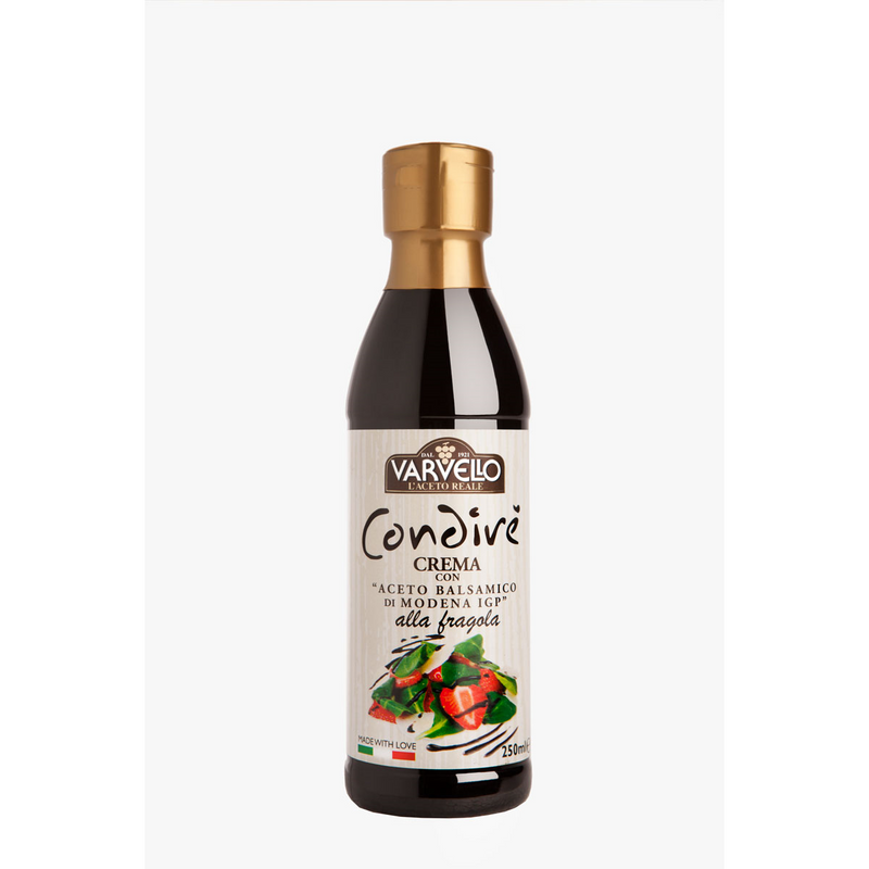 Crema de otet balsamic cu aroma de capsuni, tub 250ml