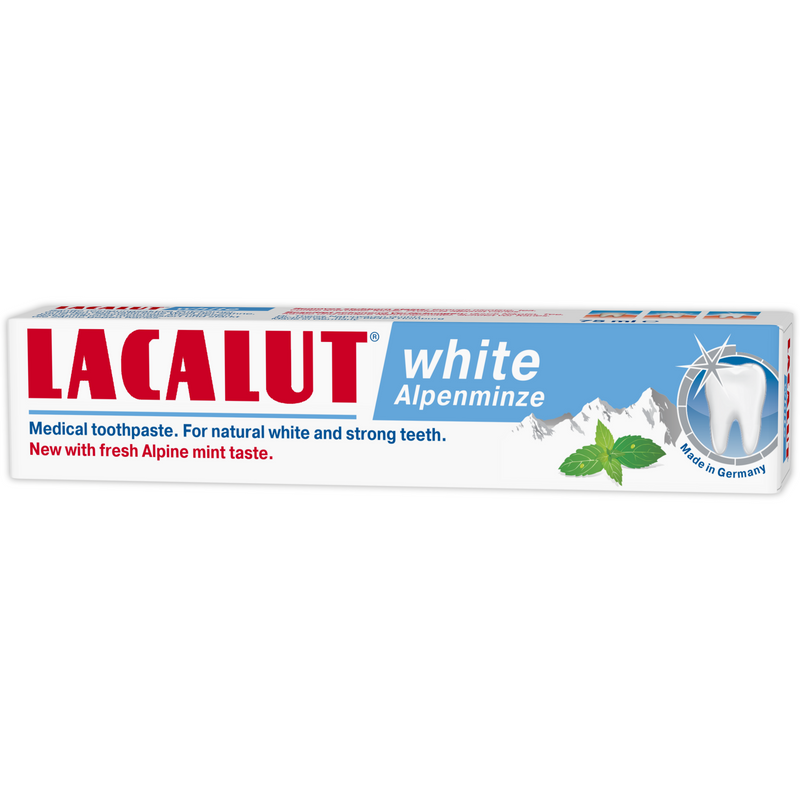 Lacalut White Alpenminze Pasta de dinti, 75 ml