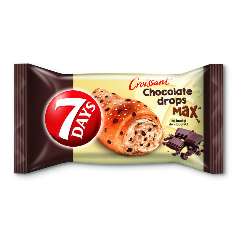 7 Days croissant chocolate drops, 70g