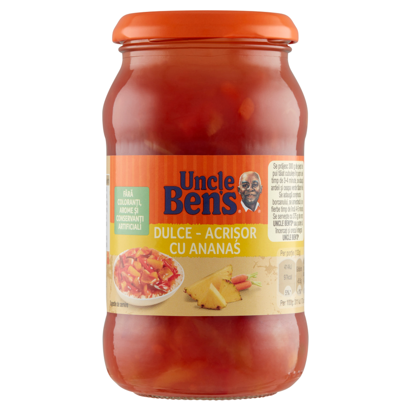 Uncle Bens sos sw sr ananas, 400g