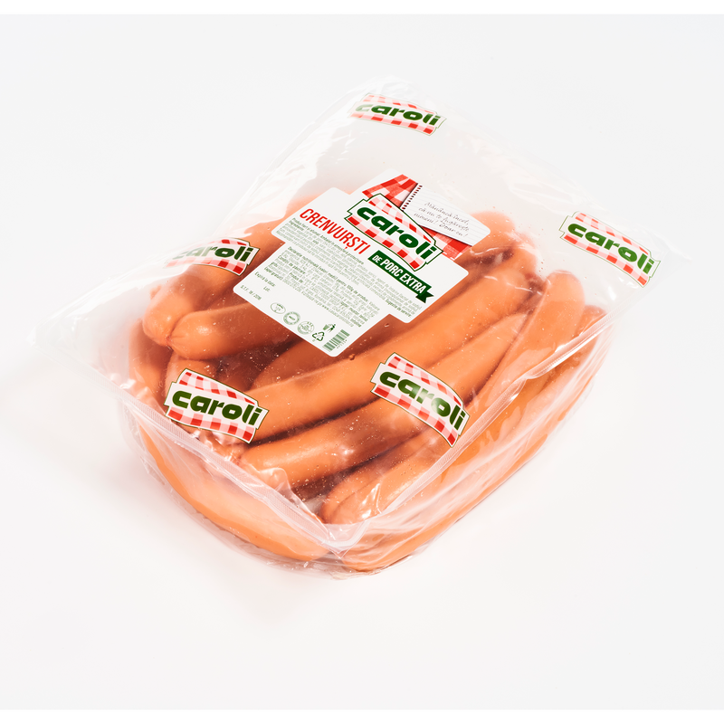 Caroli cremwursti de porc extra, per kg