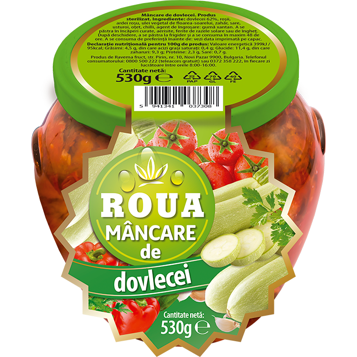 Roua Mancare de dovlecei, 530g