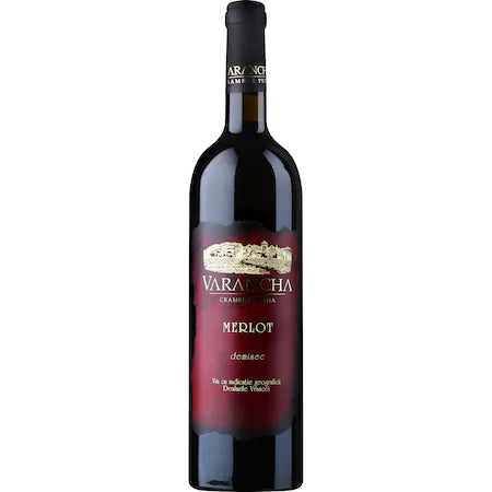 Varancha Merlot Vin Rosu Demisec, 750 ml