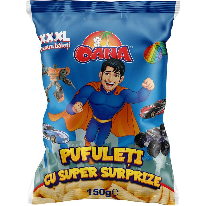 Oana pufuleti XXXL pentru baieti, 150g