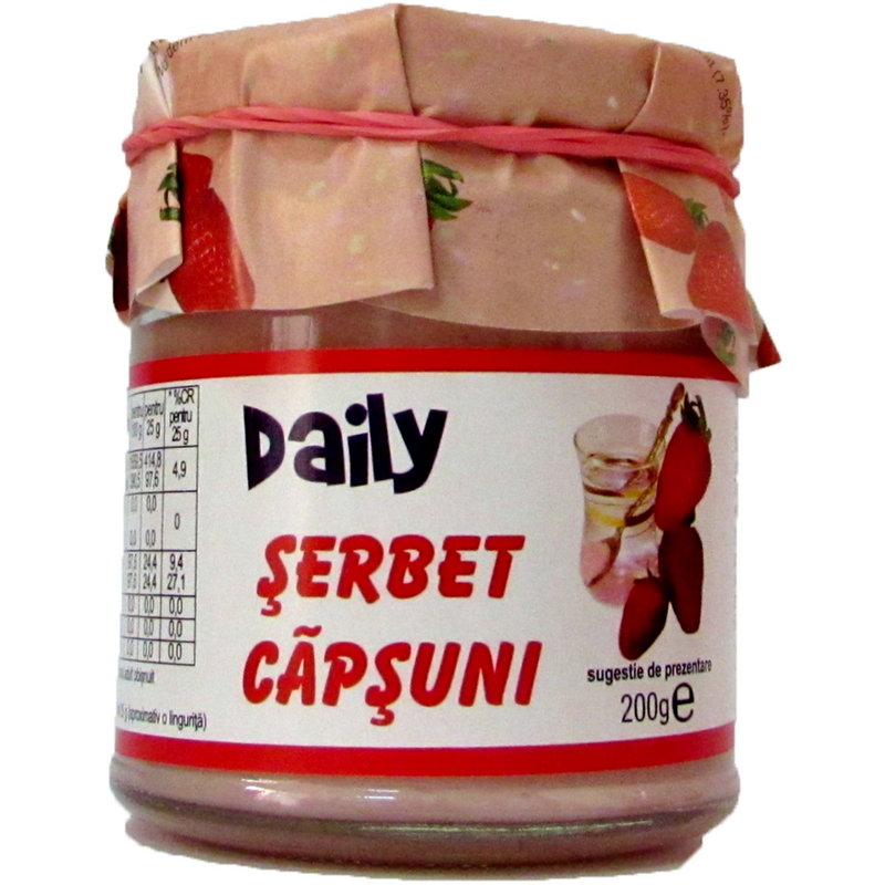 Serbet capsuni, 200g