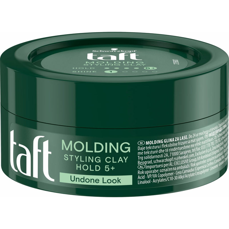 Taft Looks Molding Clay crema modelatoare par, 75 ml