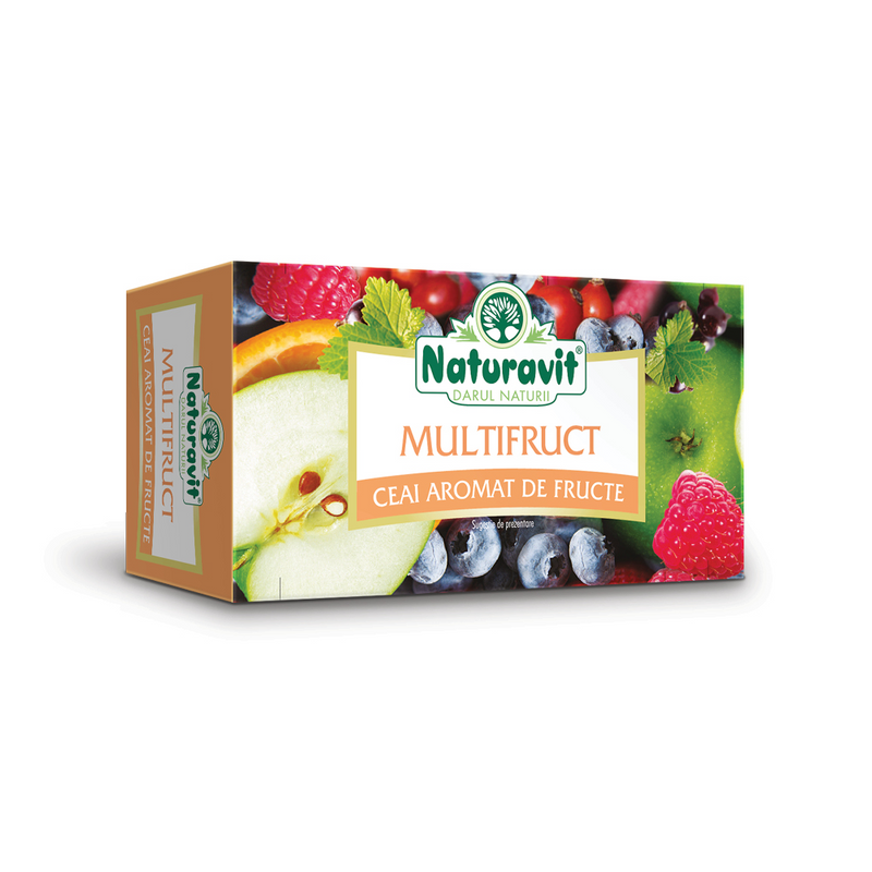 Naturavit ceai multifruct, 20 x 1.5 g