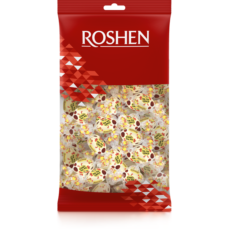 Roshen Bomboane de ciocolata alba Ko-ko Choco White, 1kg