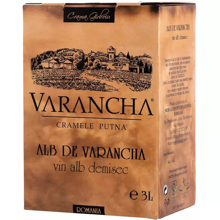 Varancha vin alb demisec, 3 L