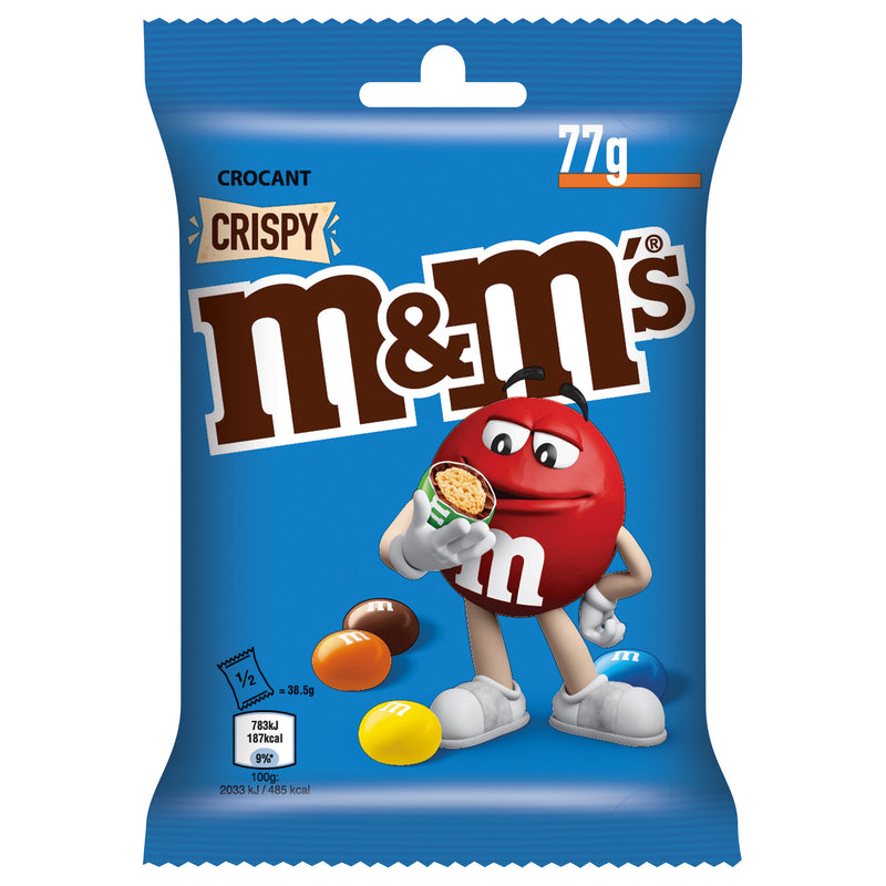 M&Ms Crispy, 77 g