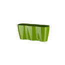 Jardiniera tripla plastic verde, 35x12 cm