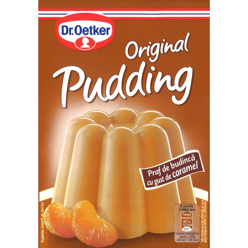 Dr.Oetker Original Pudding praf de budinca cu gust de caramel, 40g