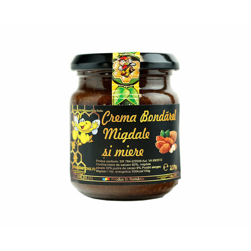 Prisaca crema bondarel migdale, 230g