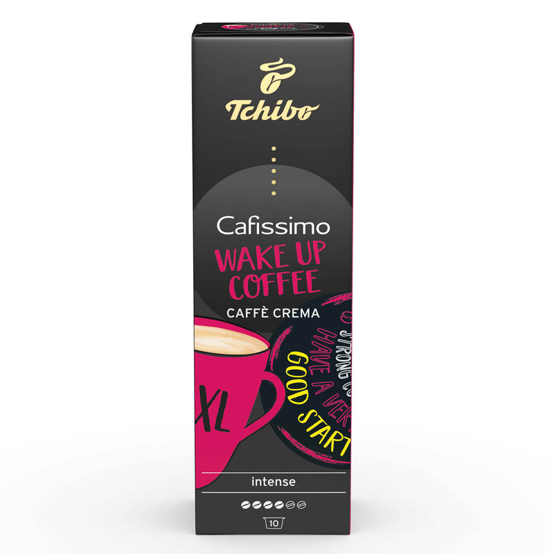 Cafissimo Caffe Crema - WakeUP Coffee cafea prajita si macinata, 10 plicuri