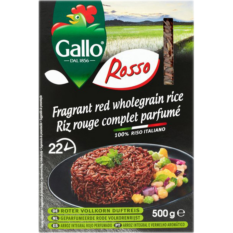 Riso Gallo orez rosu, 500g