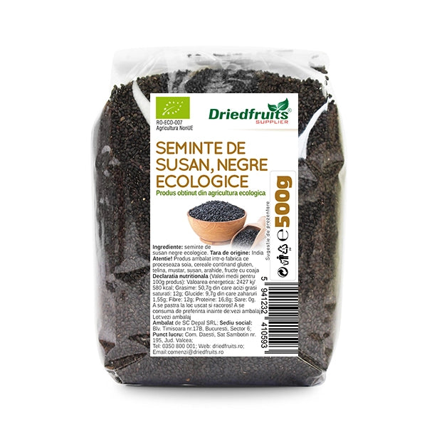 Orchard seminte susan negru eco, 500g