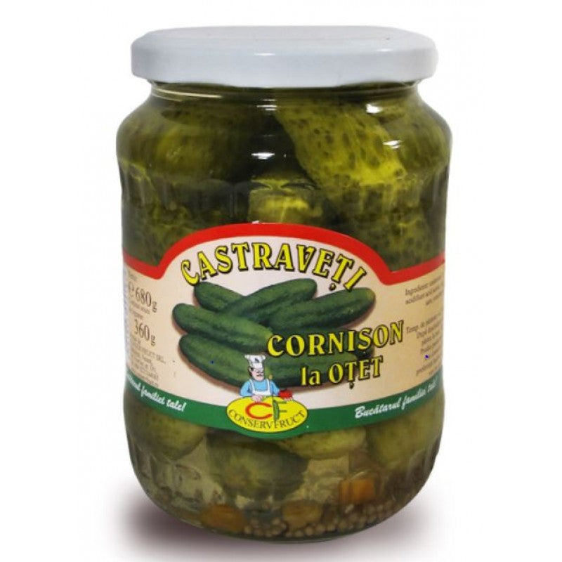 Conservfruct castraveti, 1600 g