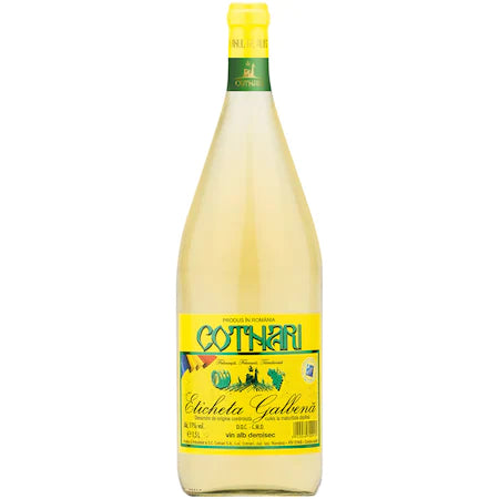 Vin alb demisec Cotnari, 1.5 l