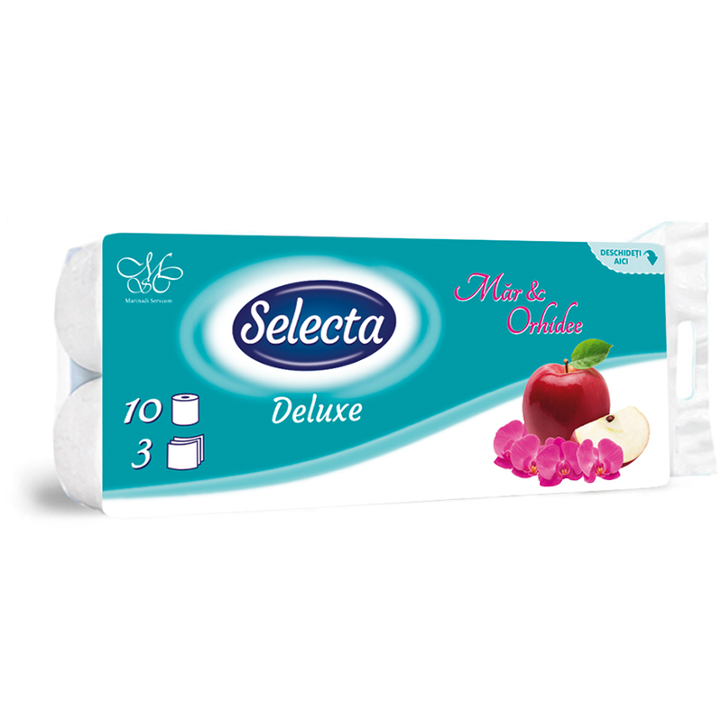 Selecta deluxe mar orhidee, 10 role 3 straturi