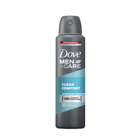 Dove Clean Comfort pentru barbati, 150 ml