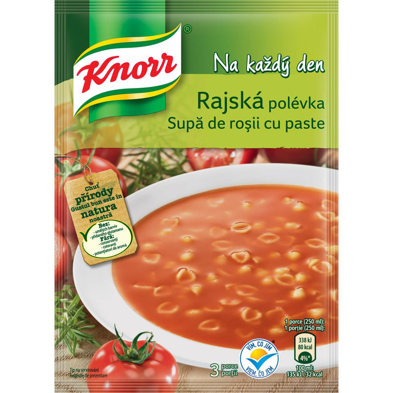 Knorr Supa crema de rosii cu paste, 70g