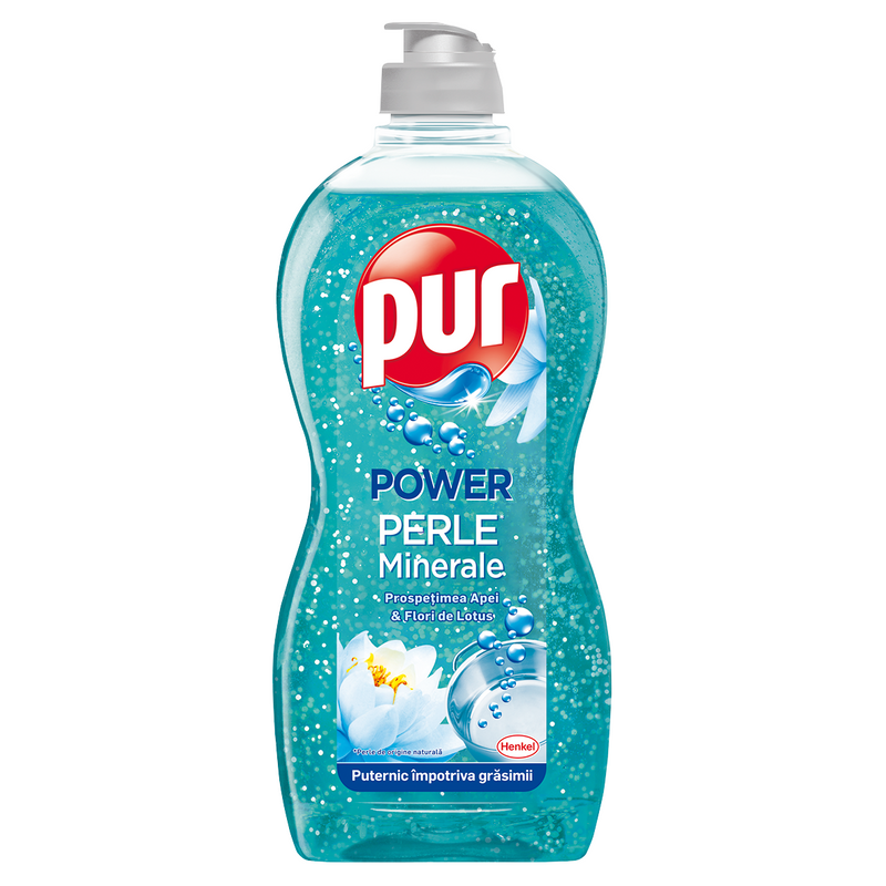 Detergent de vase Pur Power Perle Prospetimea Apei & Flori de Lotus, 450ml
