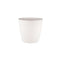 Ghiveci plastic model rattan alb, 24 cm