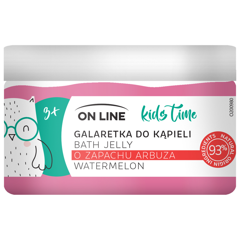 On Line Kids Time Jeleu pentru baie cu aroma de pepene, 230ml