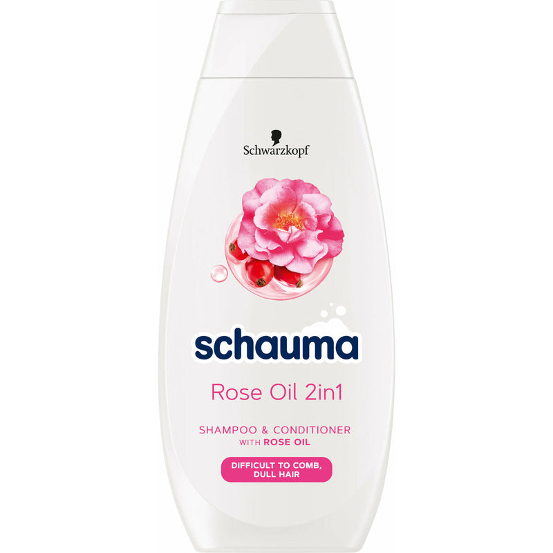 Sampon si balsam Schauma 2in1 Rose Oil, 400 ml
