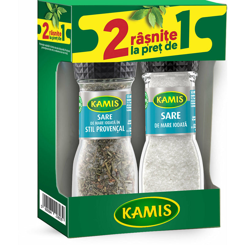 KAMIS Rasnita Sare de mare + Rasnita Sare de provence