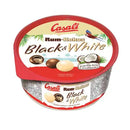 Casali Kokosnuss-Rum schwarz-weiße Bonbons, 300g