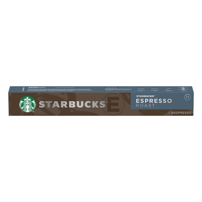 Starbucks Espresso Roast by Nespresso, capsule cafea, prajire intensa, cutie cu 10 capsule, 57g