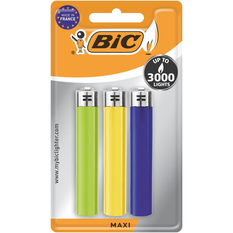 Bricheta BIC maxi, diverse culori, pachet 3 bucati