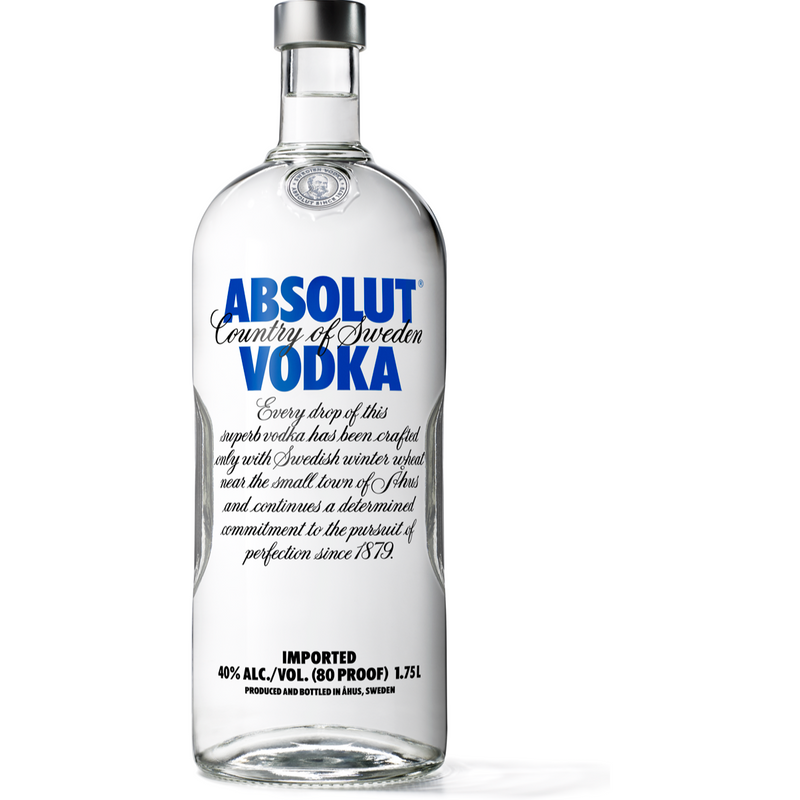 Absolut vodka, 1.75 L