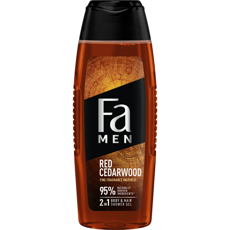 Gel de dus pentru corp si par Fa Men 2 in 1 Red Cedarwood, 400 ml