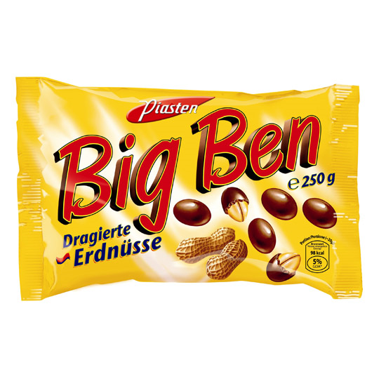 Big Ben Drajeuri cu Alune, 100g